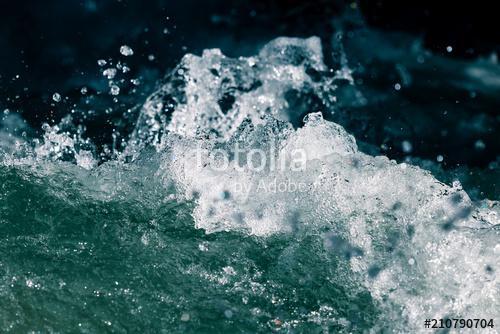 Stormy waves in the ocean as a background, Premium Kollekció
