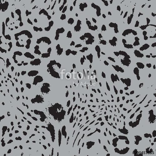 Trendy Leopard or cheetah skin seamless pattern, animal fur. Fabric design, wrapping paper, textile., Premium Kollekció