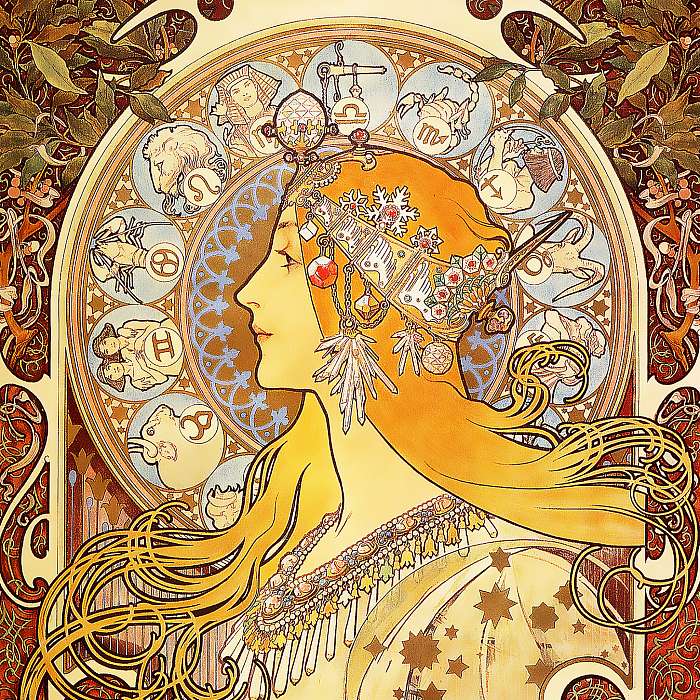 Zodiac, Alfons Mucha