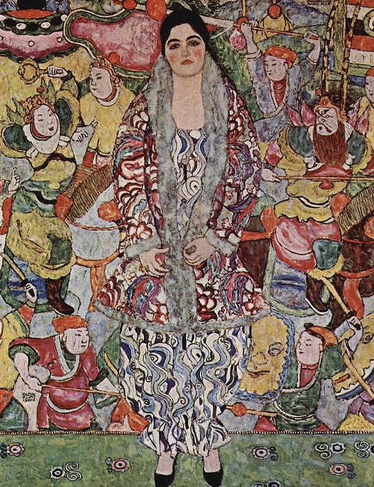 Friederike Maria Beer portréja (1916), Gustav Klimt