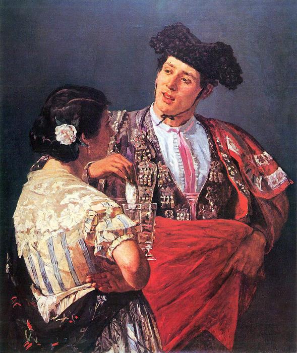 Torero és a lány, Mary Cassatt