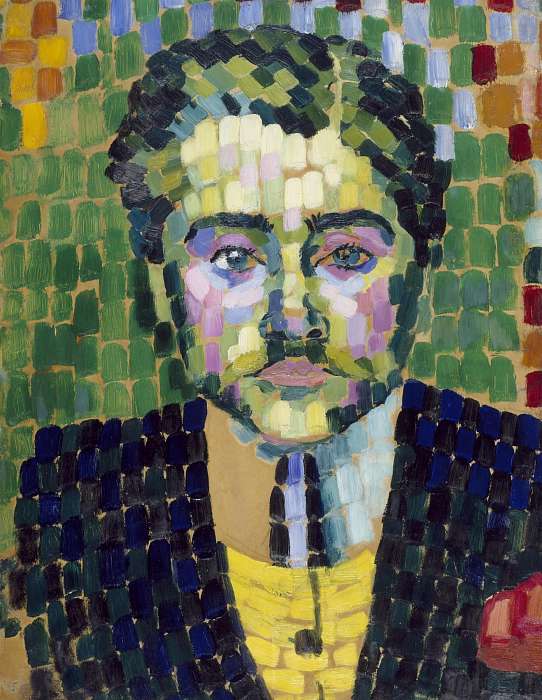 Jean Metzinger portréja, Robert Delaunay