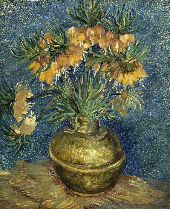 Császár virág vázában, Vincent Van Gogh