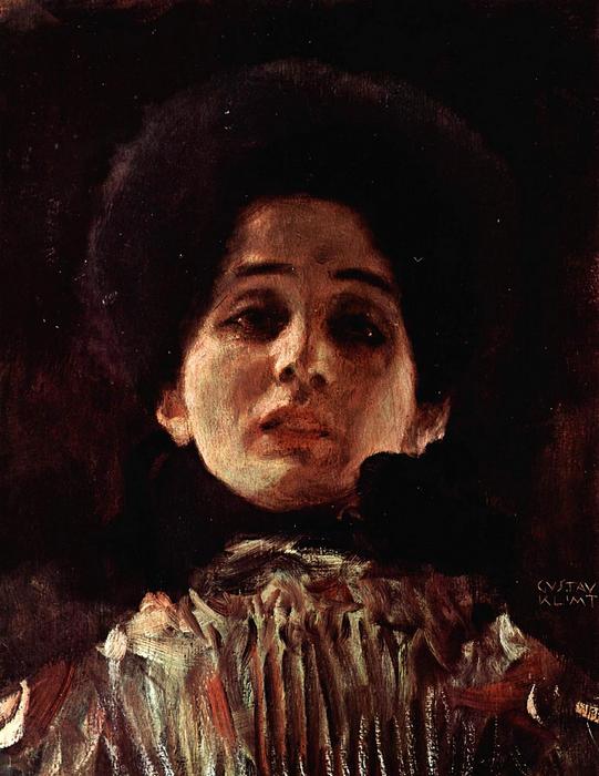 Női portré (1898), Gustav Klimt