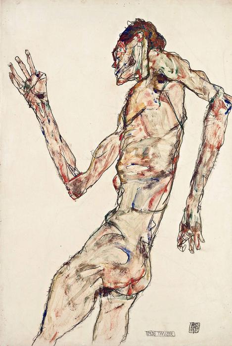 A táncos, Egon Schiele