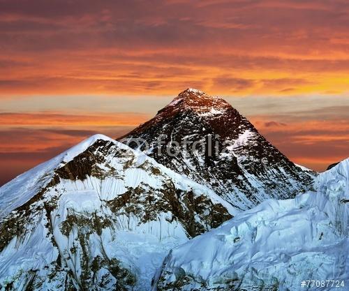 Éjszakai kilátás az Everestről Kala Pattharról, Partner Kollekció