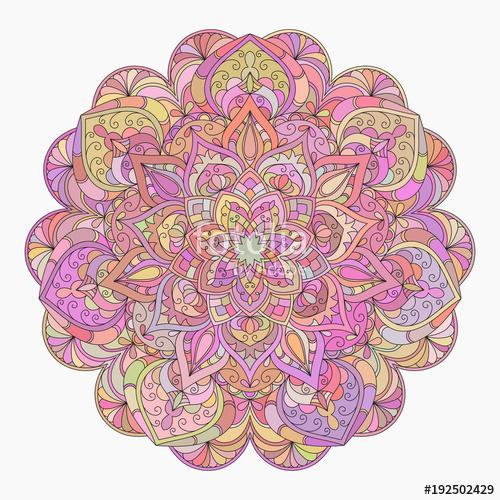 Hand drawn decorative mandala, Premium Kollekció