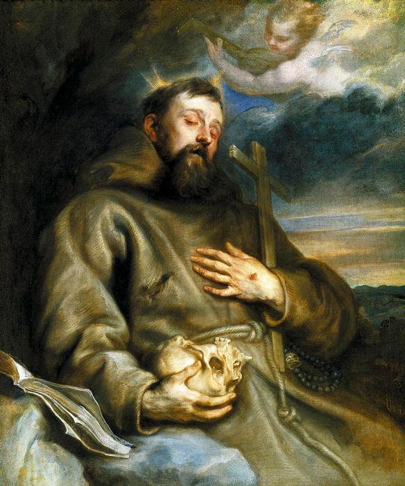 Assisi Szent Ferenc, Anthony van Dyck 