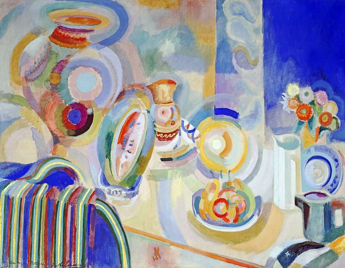 Portugál csendélet, Robert Delaunay