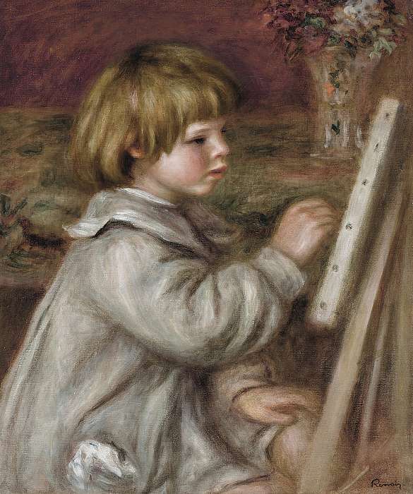 A kis festő (Claude Renoir, 1907), Pierre Auguste Renoir