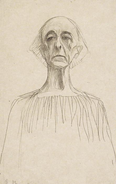 Egy férfi potréja (1907), Gustav Klimt