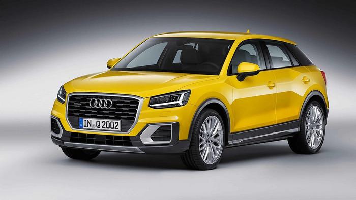 Audi Q2 Sárga, 