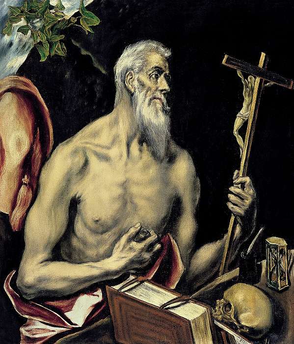 Szent Jeromos, El Greco