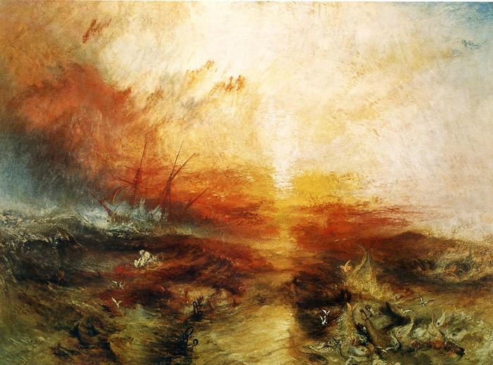 Érkező tájfun a  tengeren, William Turner