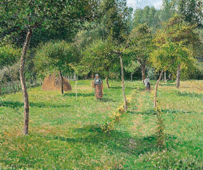 Kert Eragny-ban, Camille Pissarro