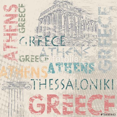 Tipográfiai plakáttervezés Görögországgal, Premium Kollekció