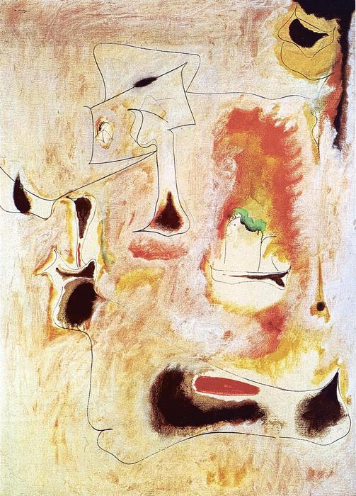 Charred favorite (absztrakt), Arshile Gorky