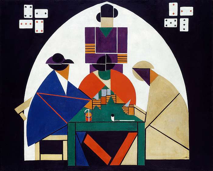 Kártyázók, Theo van Doesburg