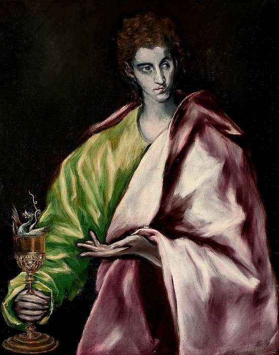 Szent János, El Greco