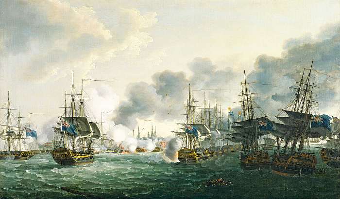 Koppenhágai csata, John Thomas Serres