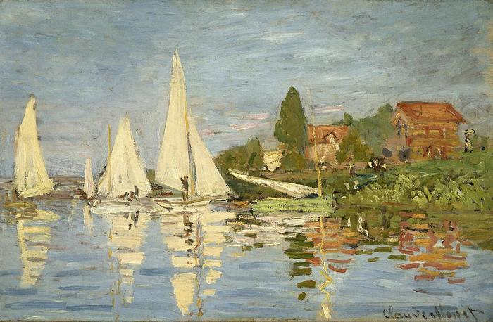 Regatta Argenteuil-nál (1872 körül), Claude Monet