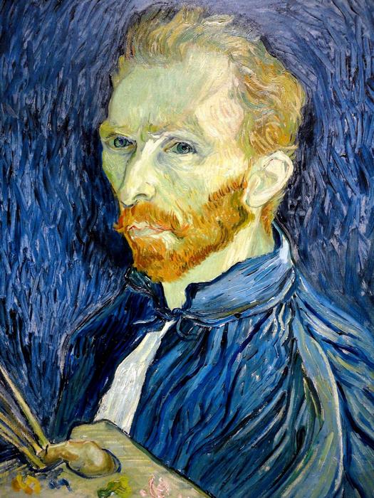 Önarckép palettával, Vincent Van Gogh