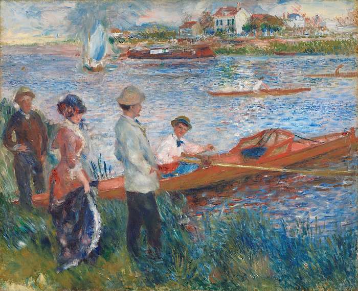 Evezősök Chatou-ból, Pierre Auguste Renoir