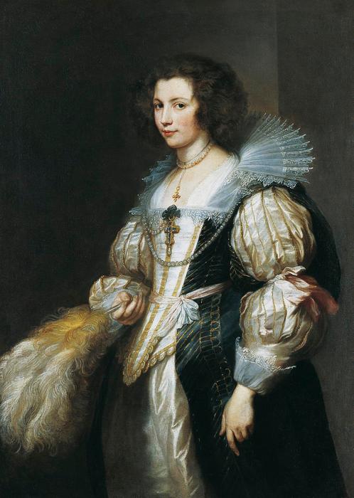 Marie Louise de Tassis arcképe, Anthony van Dyck 