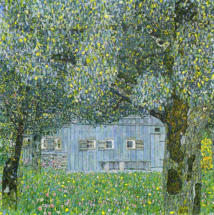 Parasztház Buchbergben, 1911 (2.színváltozat), Gustav Klimt