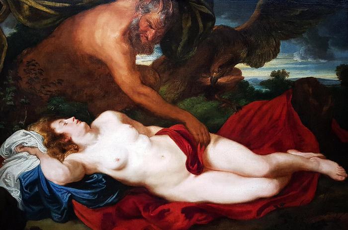 Jupiter és Antiope, Anthony van Dyck 