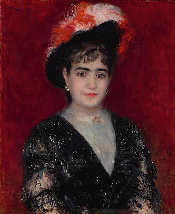 Madame Adela Ocampo de Heimendhal portréja (1880), Pierre Auguste Renoir
