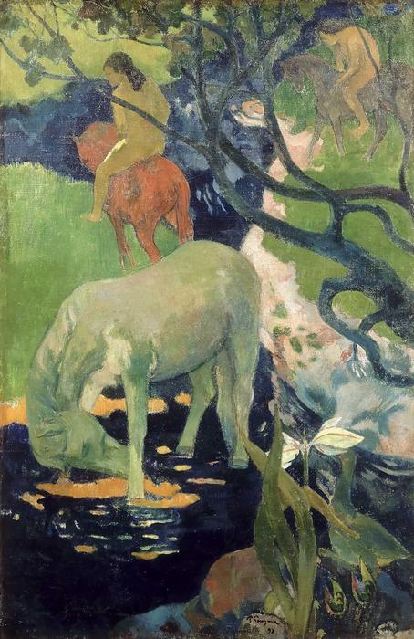 Fehér ló, Paul Gauguin