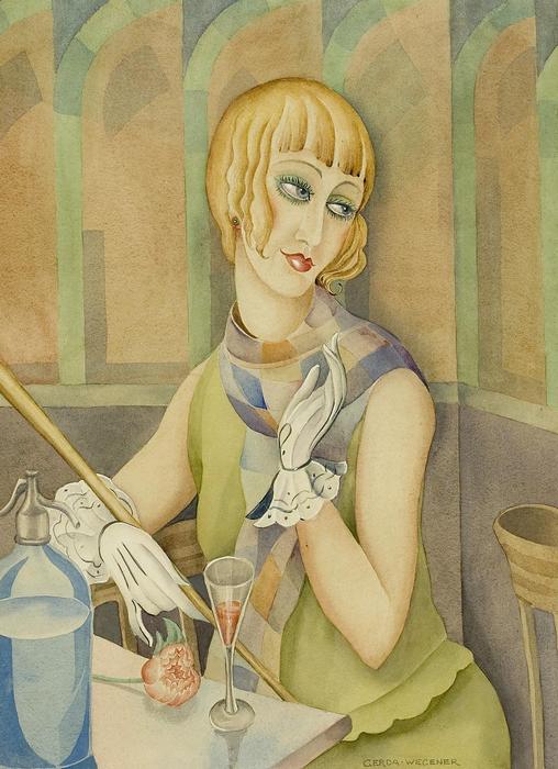 Lili Elbe portréja, Gerda Wegener