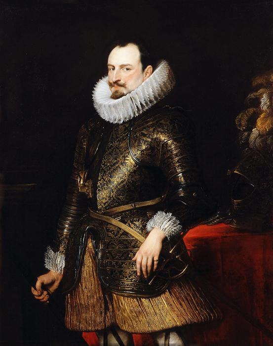 Savoyai Emmanuel Philibert , Oneglia hercege, Anthony van Dyck 