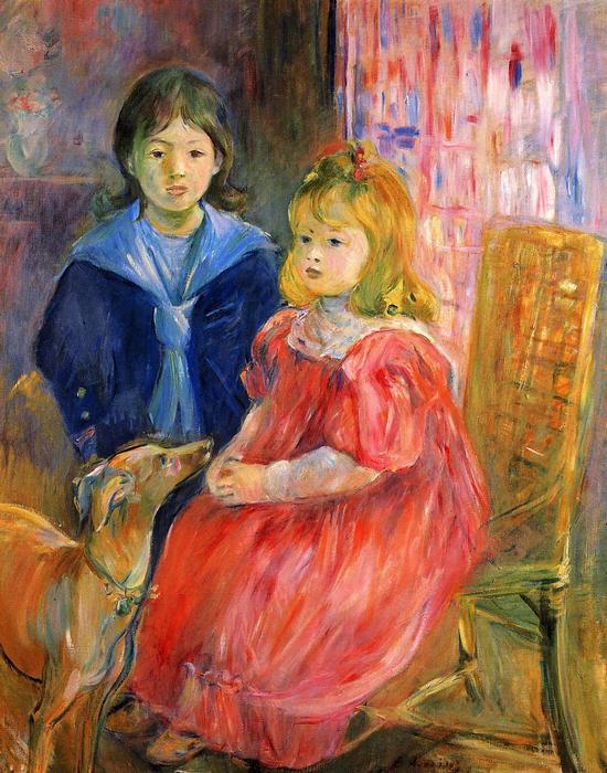 Gabriel Thomas gyermekei, Berthe Morisot