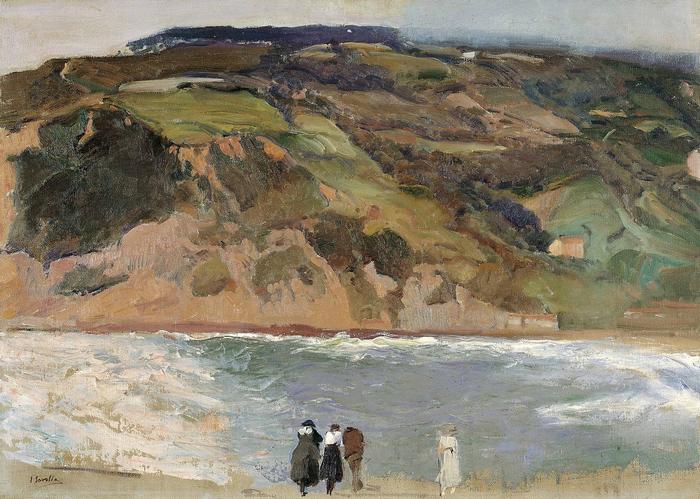 San Sebastian-i tájkép (1917), Joaquin Sorolla