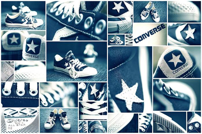 Converse tornacipők - kékben, 