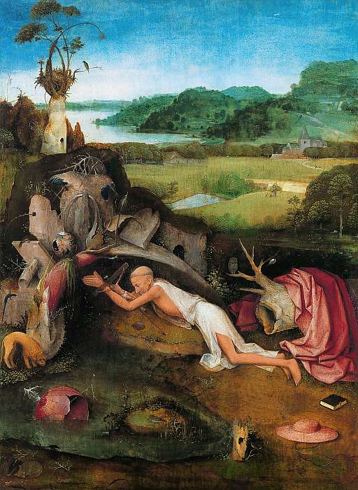 Szent Jeromos imádság közben, Hieronymus Bosch