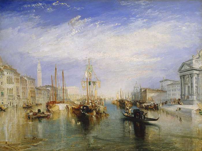 Grand Canal, Velence, William Turner