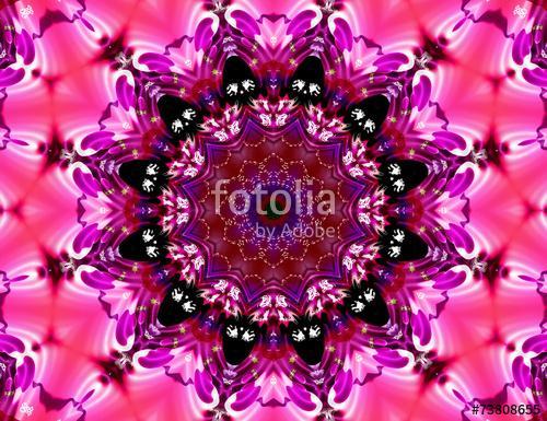 pretty pink meditation mandala, Premium Kollekció