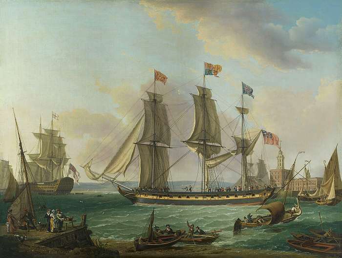 Királyi jacht, John Thomas Serres