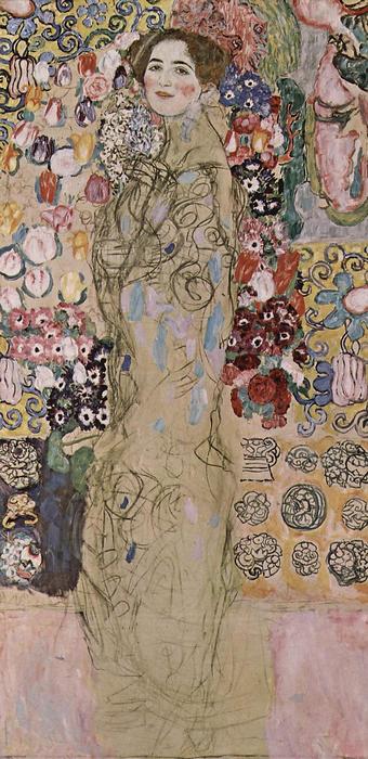 Ria Munk portréja III., 1918, Gustav Klimt