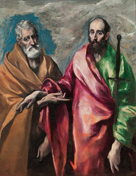 Szent Péter és Szent Pál, El Greco