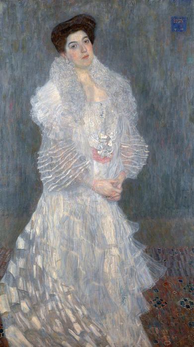 Hermine Gallia portréja, Gustav Klimt