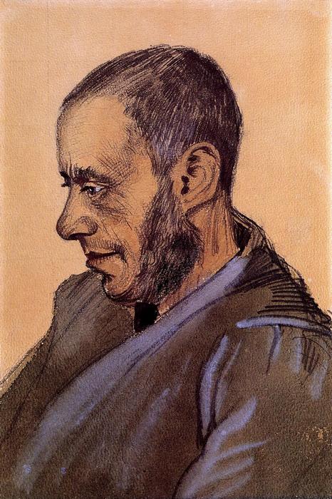 Blok könyvkereskedő portréja, Vincent Van Gogh