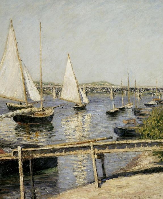 Vitrolások Argenteuil-nál, Gustave Caillebotte