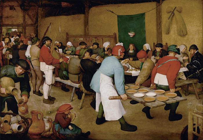 Parasztlakodalom, Pieter Bruegel the Elder