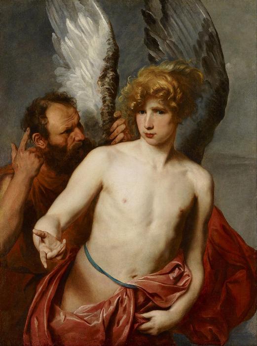 Daidalosz és Ikarosz, Anthony van Dyck 