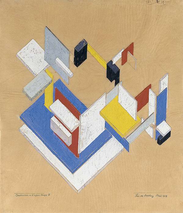 Térépítés II, Theo van Doesburg