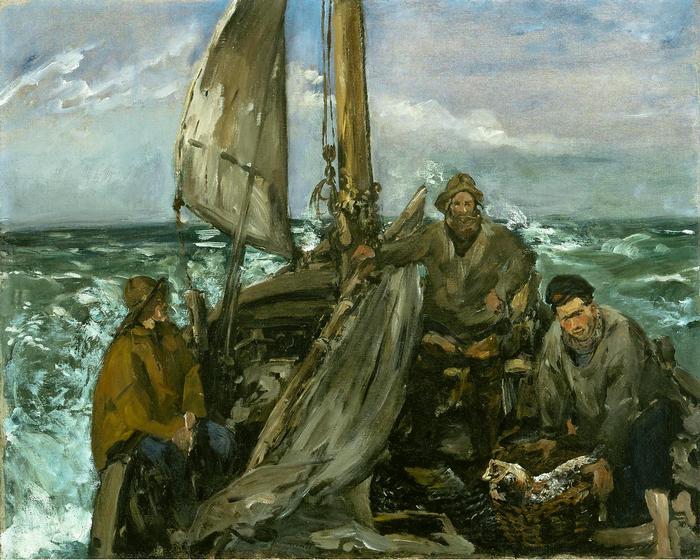 Halászok a  tengeren (1873), Edouard Manet